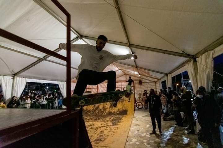 Skatepark Laredo en las navidades de 2021