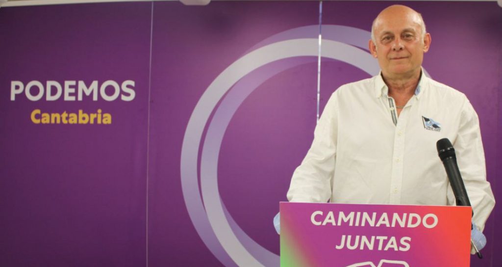 Ricardo Amigo, Portavoz de Podemos Camargo