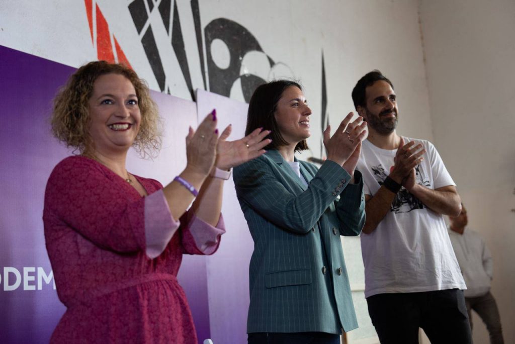 Mercedes González, en el puesto 22 de la candidatura de Podemos para las europeas que encabeza Irene Montero, única cántabra en la lista
